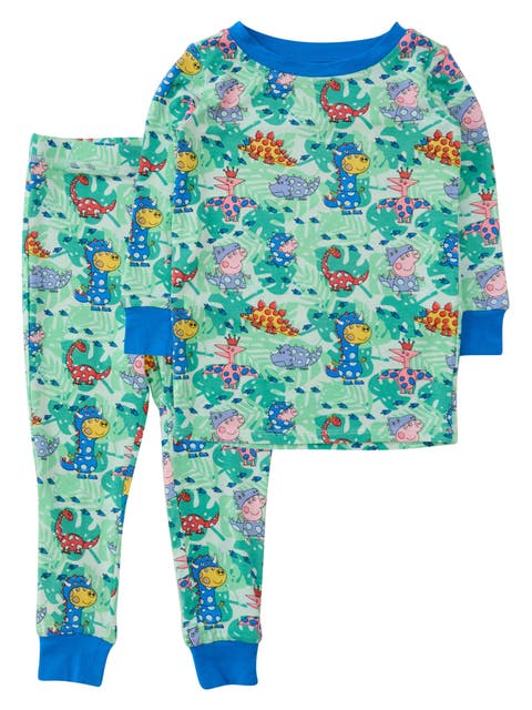 Peppa Pig & Friends Long Sleeve Pajama Set, Viscose