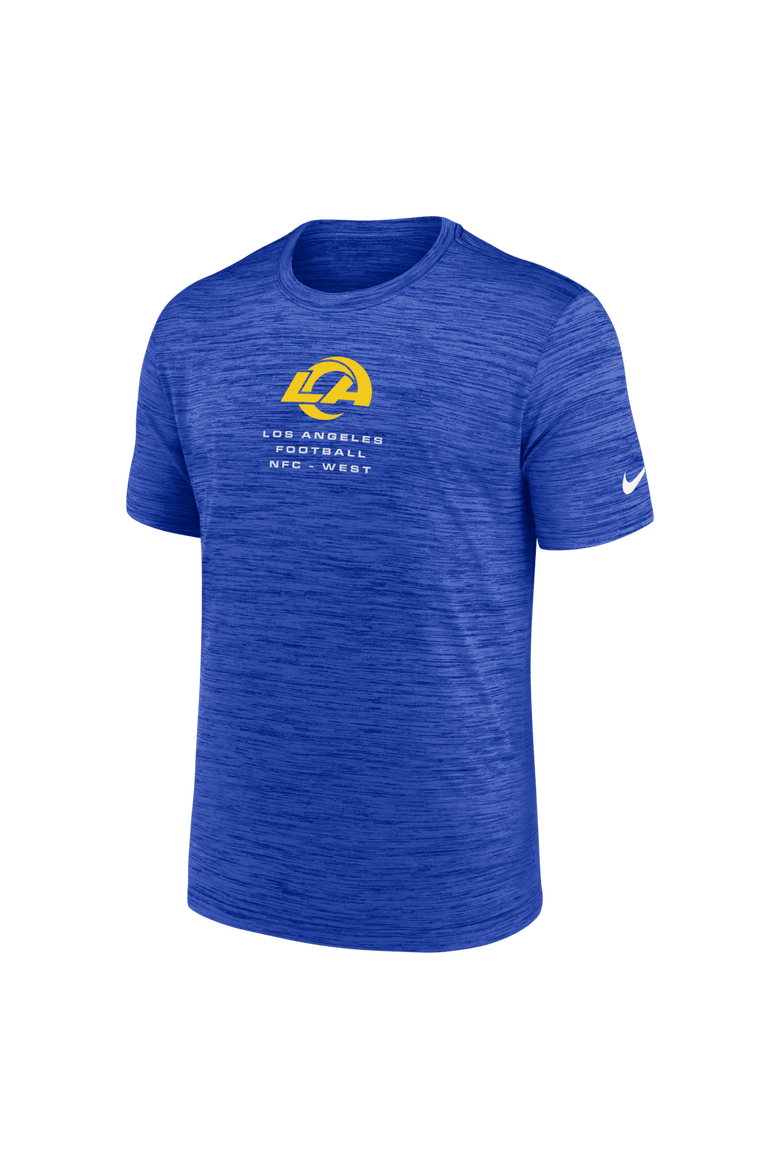 Men's Nike Royal Los Angeles Rams Velocity Ball Carrier Dri-FIT T-Shirt, Alternate, color, Royal