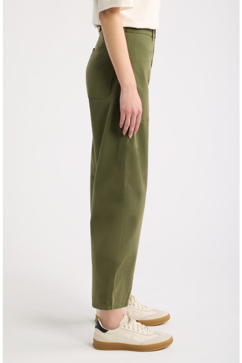 Bray Ankle Barrel Pants, Alternate, color, ARMY