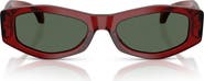 Versace 54mm Irregular Sunglasses