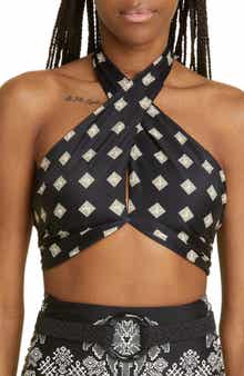 Imilla Print Bikini Top