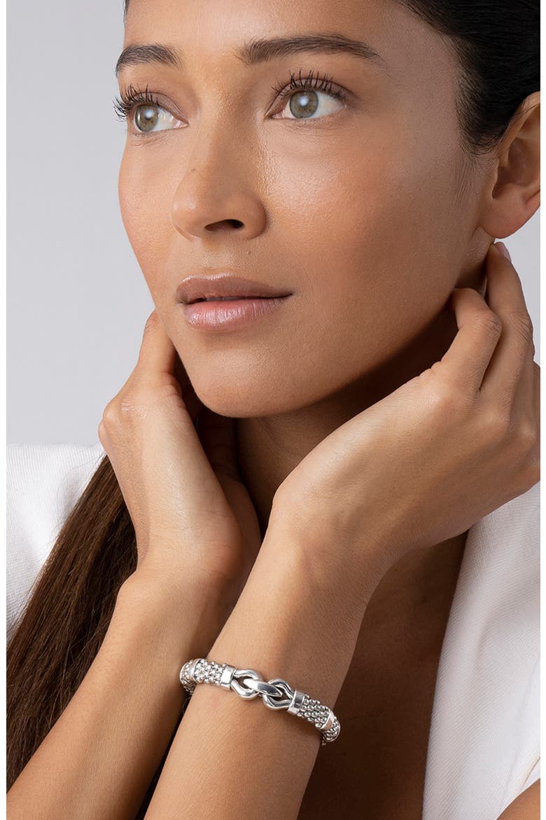Derby Caviar Rope Bracelet, Alternate, color, STERLING SILVER