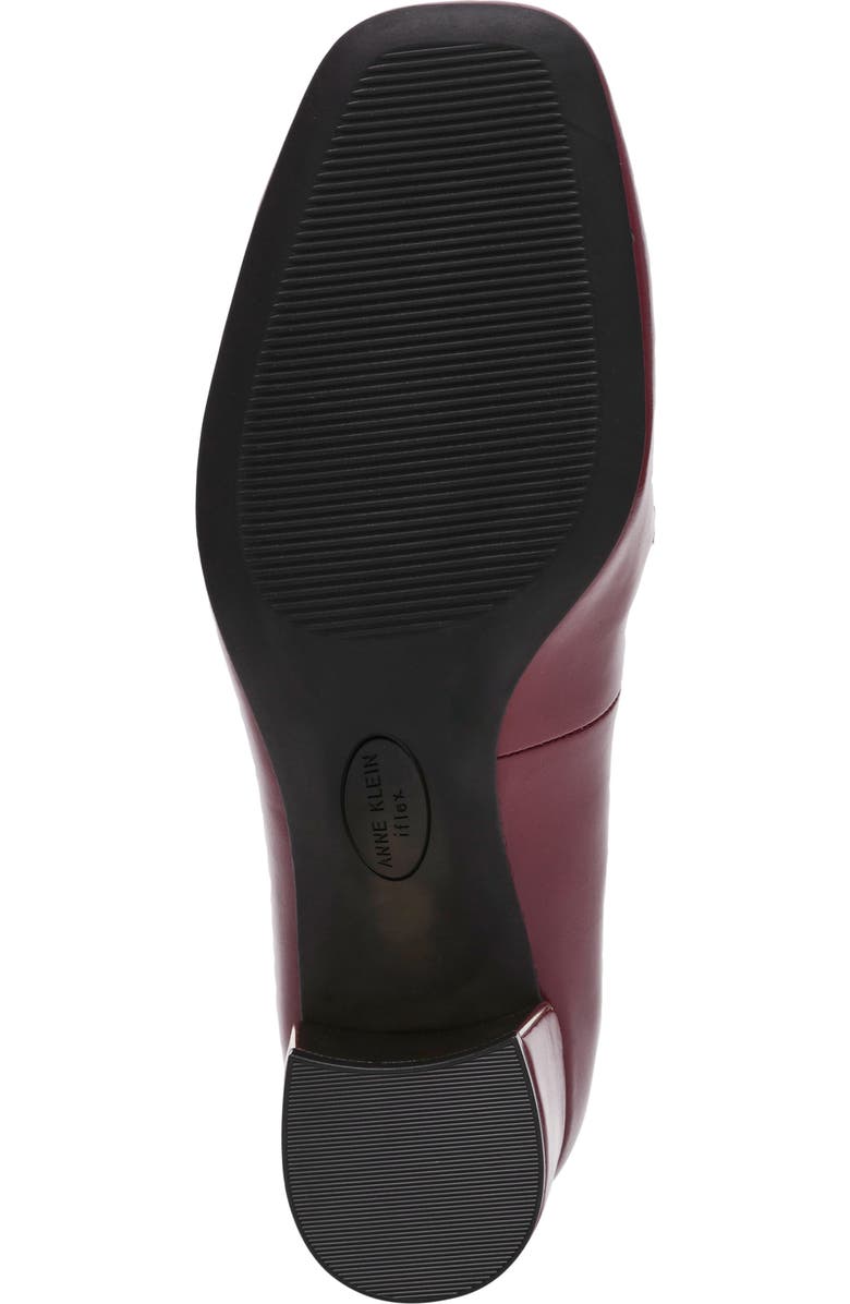 Anne Klein Tobi Bit Loafer Pump, Alternate, color, Bordeaux