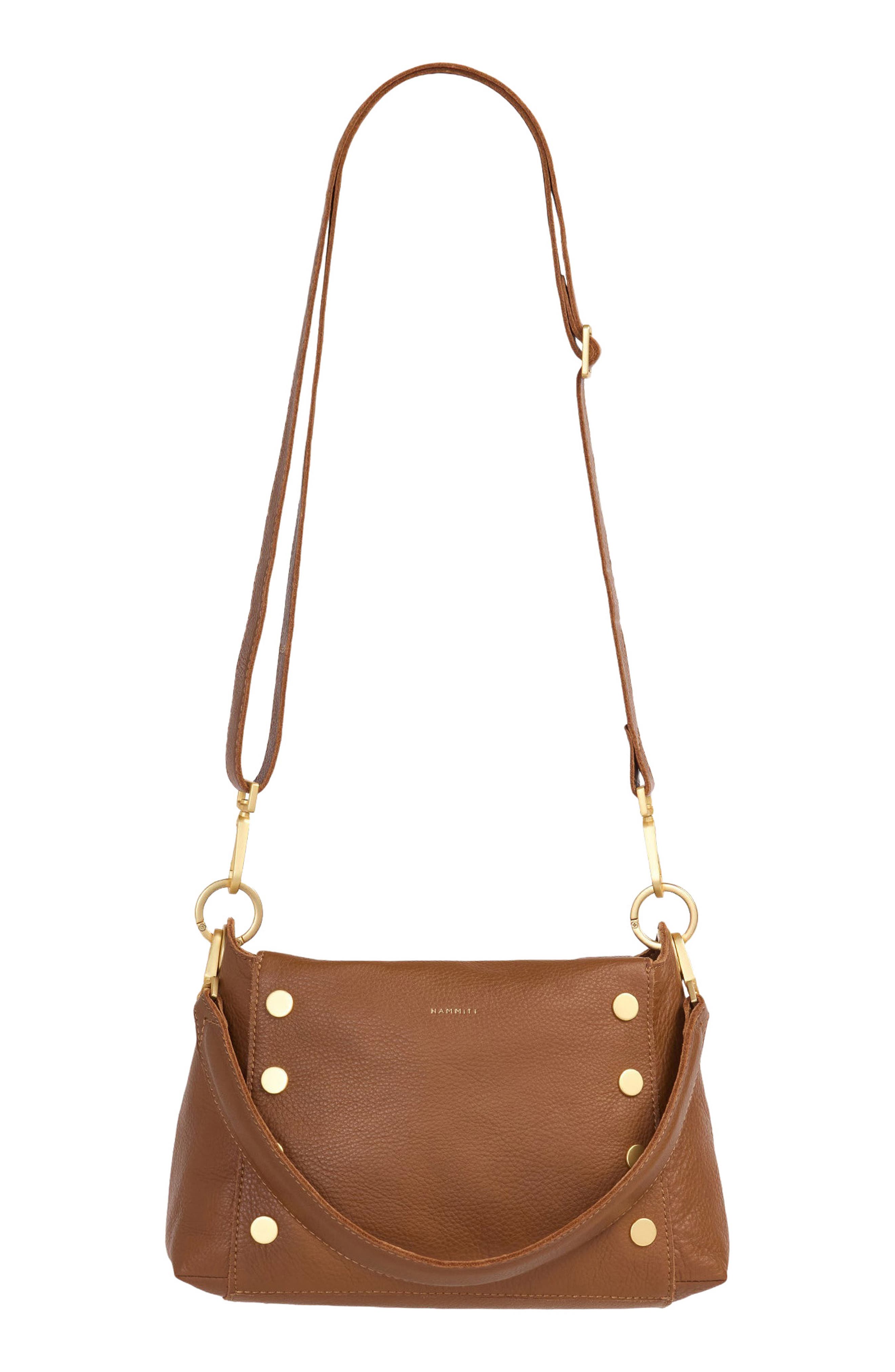 Bryant Medium Shoulder Bag, Alternate, color, MAHOGANY/ BRUSHED GOLD
