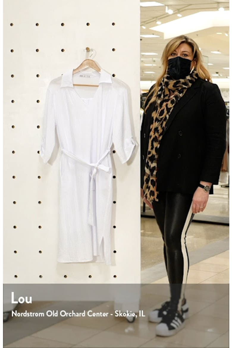 Textured Midi Shirtdress video