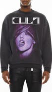 Cult of Individuality Graphic Fleece Sweatshirt