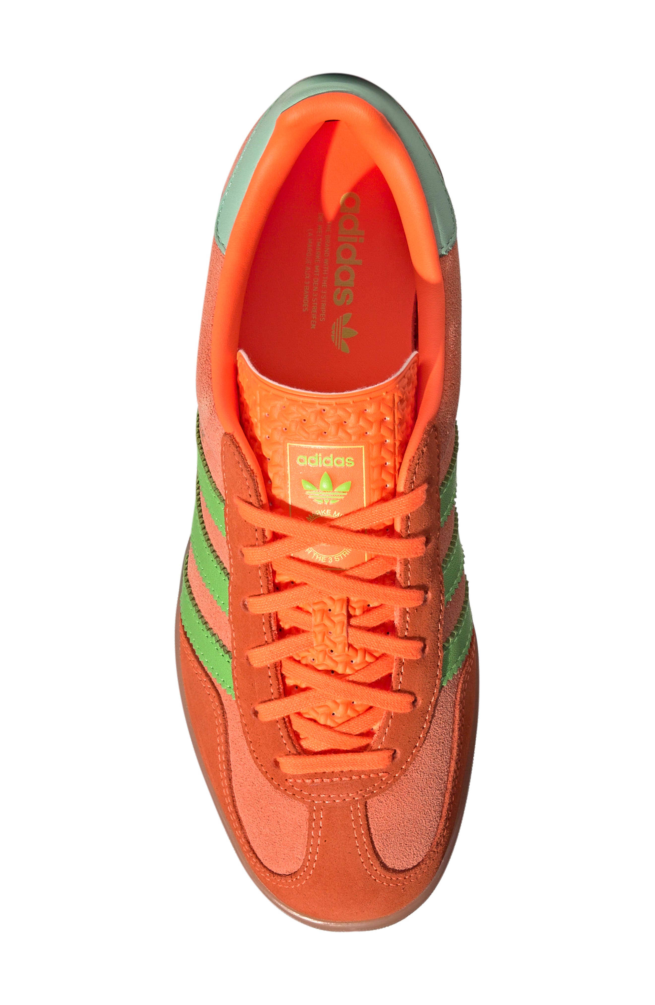 adidas Gazelle Indoor Sneaker, Alternate, color, Clemin/Sor