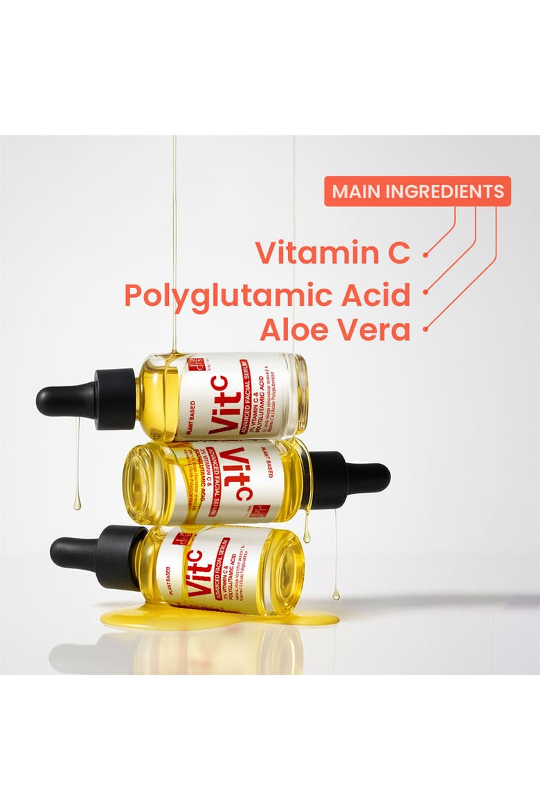 Advanced Facial Serum 3% Vitamin C & Polyglutamic Acid, Alternate, color, None
