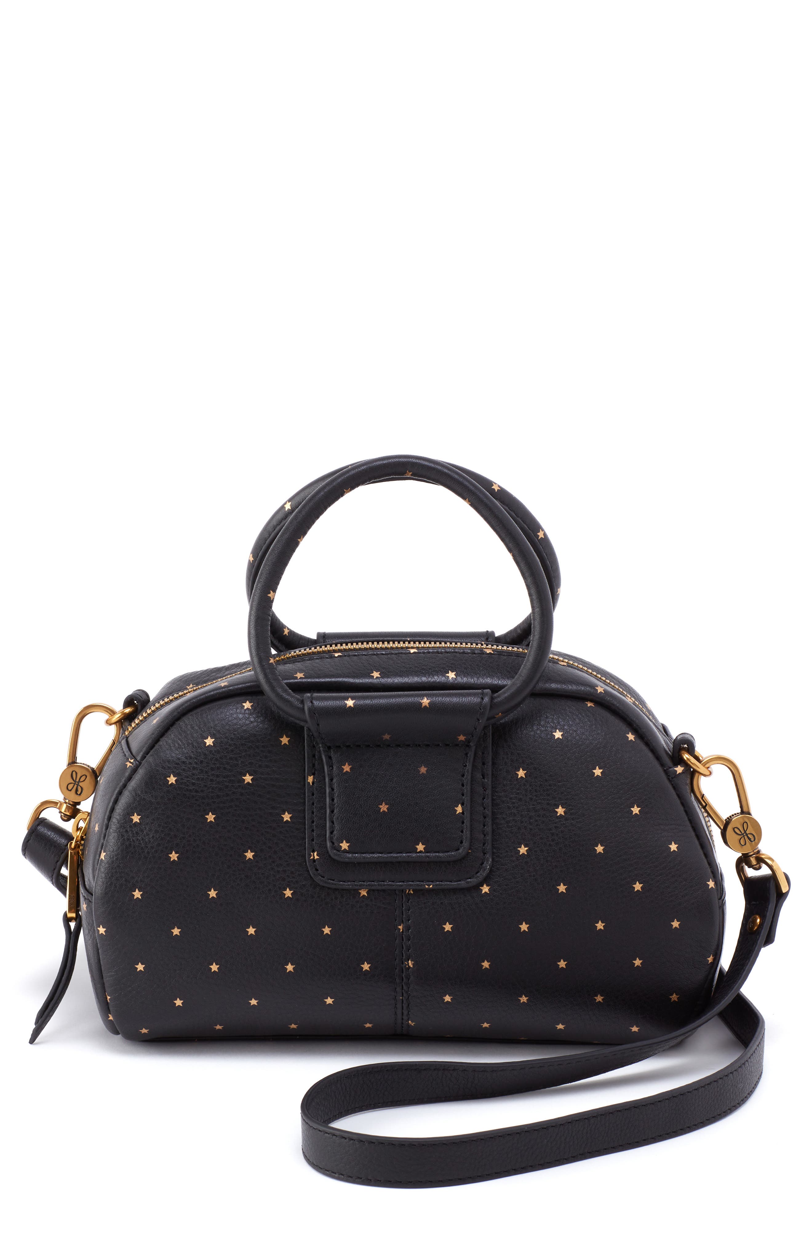 HOBO Small Sheila Leather Crosbody Satchel, Main, color, 