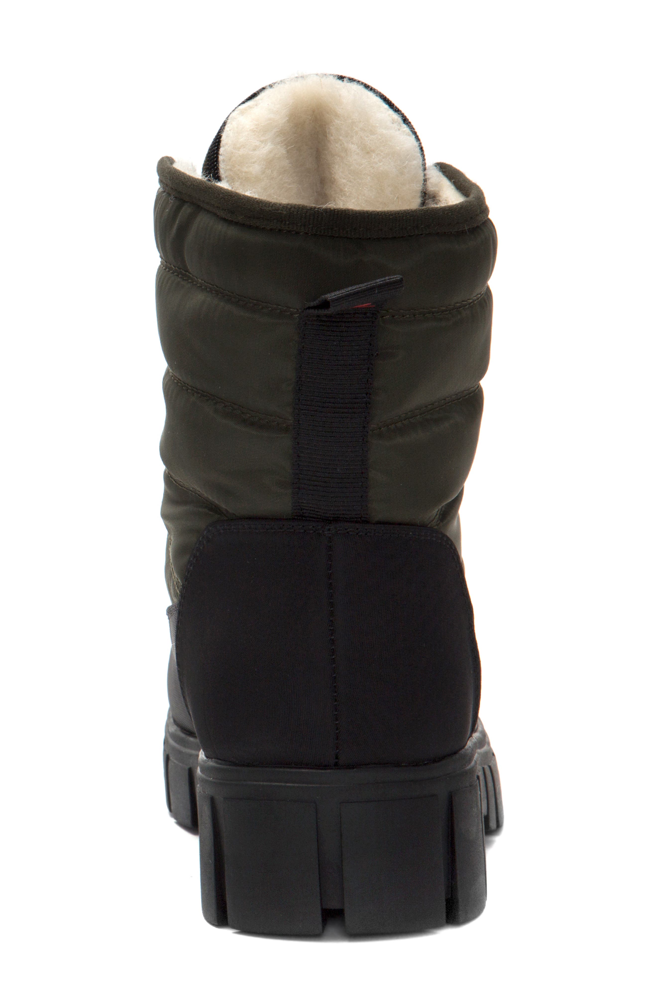 RELIGIOUS COMFORT Early Hybrid Waterproof Genuine Shearling Lined Boot, Alternate, color, 