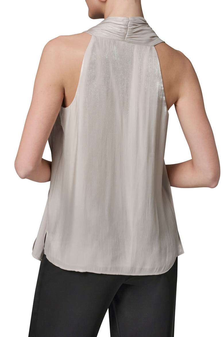 Asymmetric Sleeveless Top, Alternate, color, TUSCAN GREY
