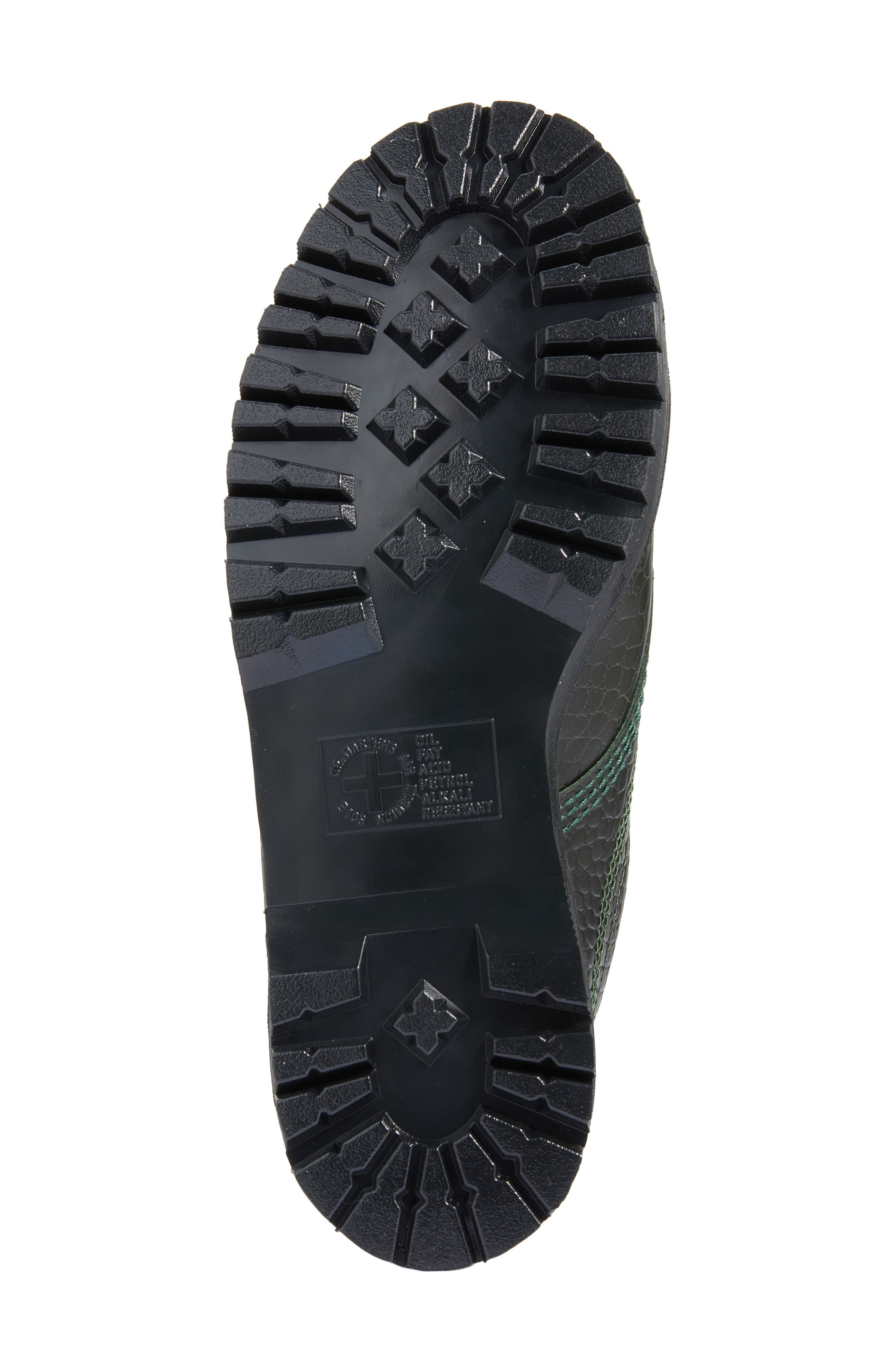 Lowell Moc Toe Shoe, Alternate, color, DMS GREEN