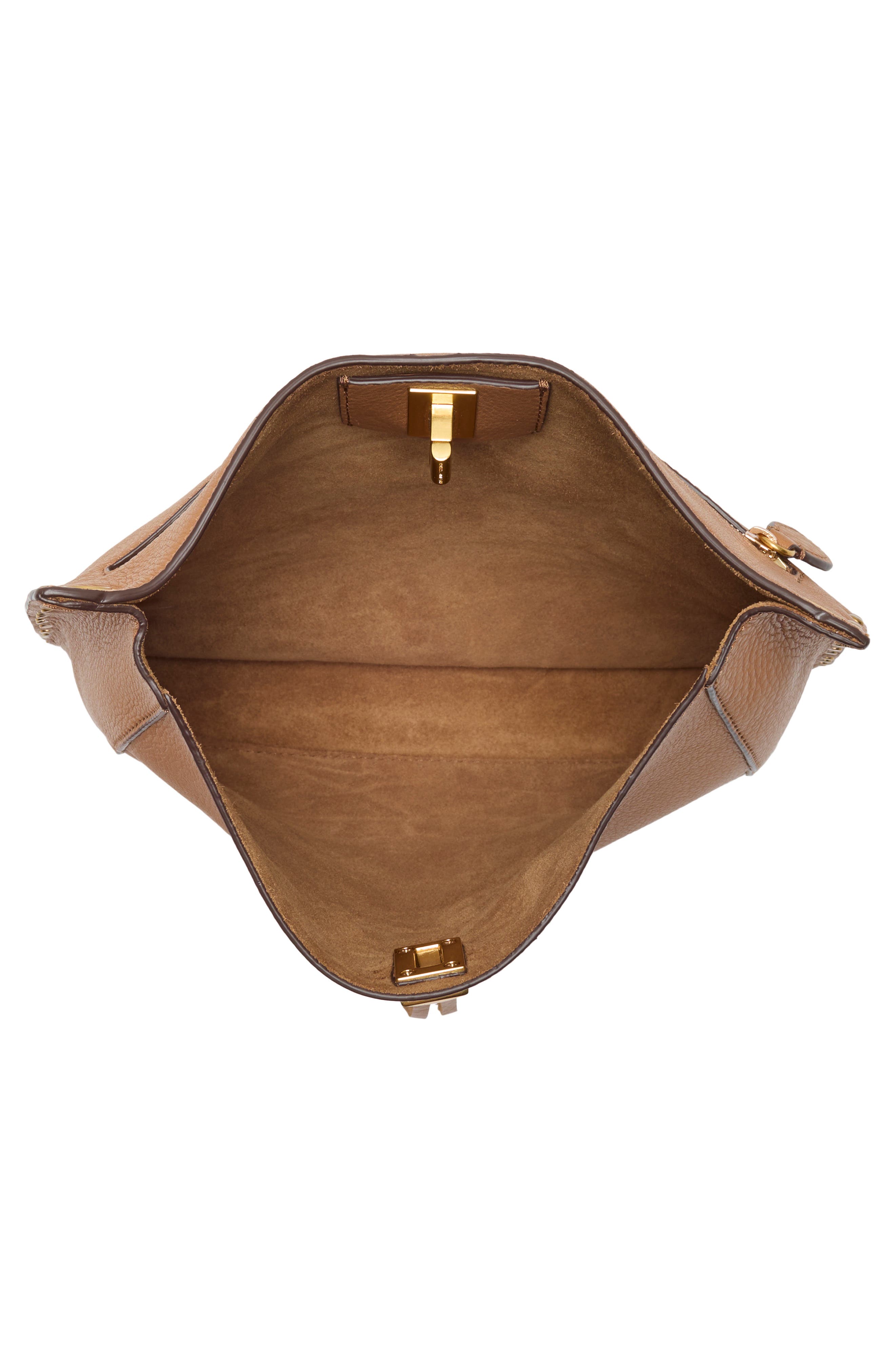 Darren Leather Messenger Bag, Alternate, color, TAN