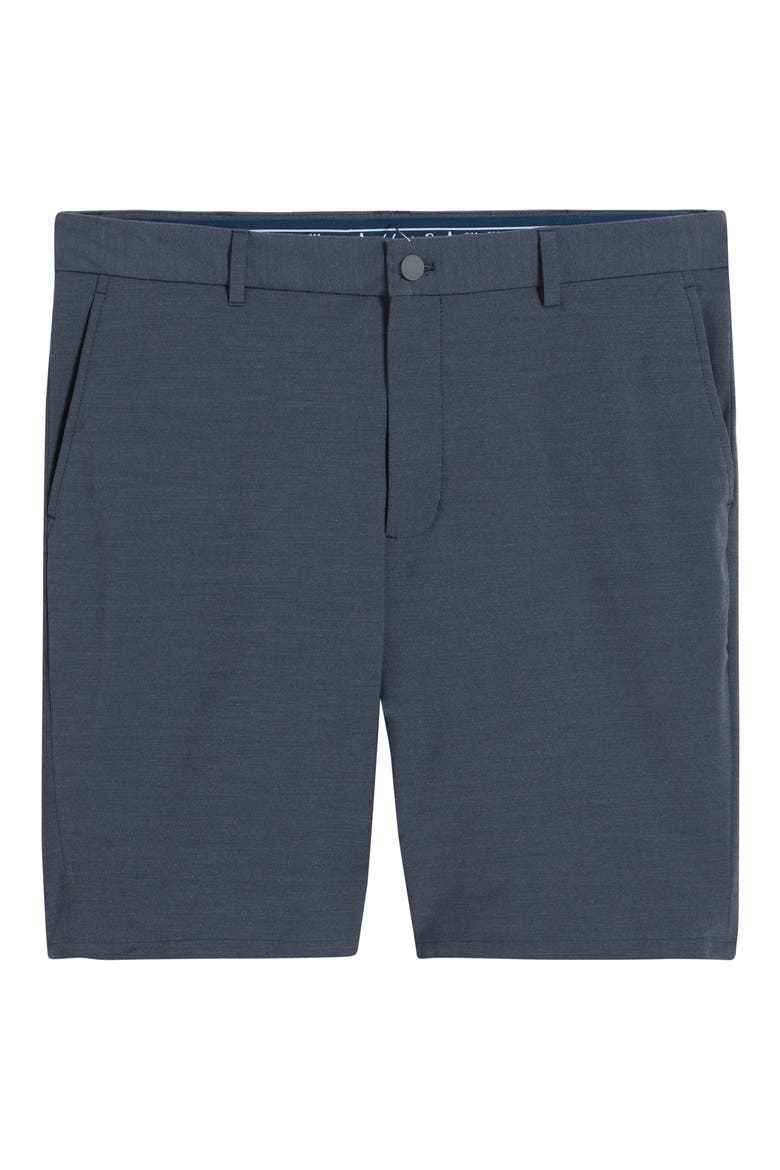 Mulligan Performance Chino Shorts, Alternate, color, HIGH TIDE