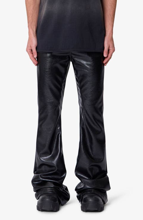 Super Stacked Faux Leather Pants