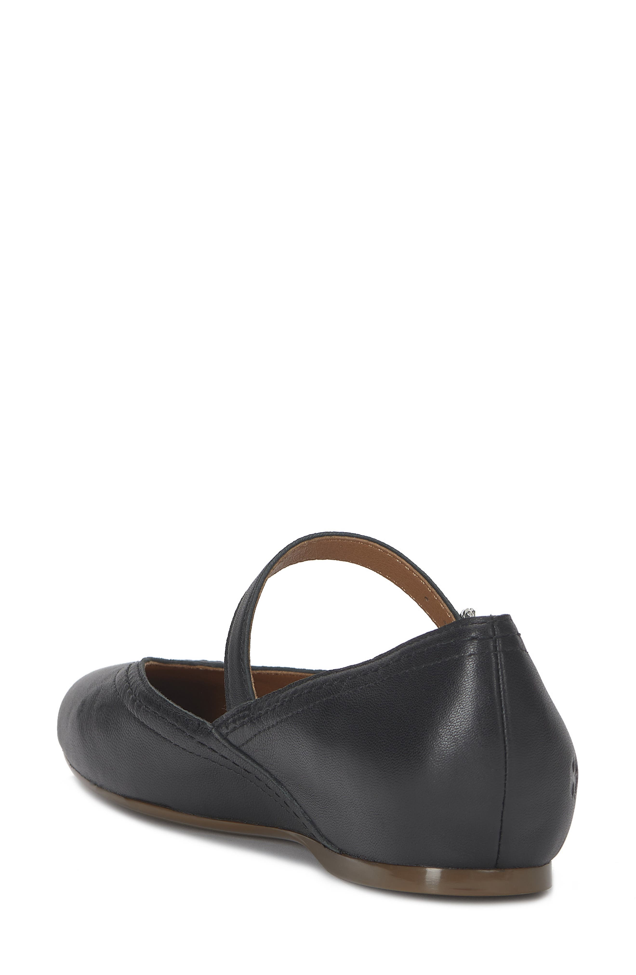Lucky Brand Cyrena Mary Jane Flat, Alternate, color, Black Leather