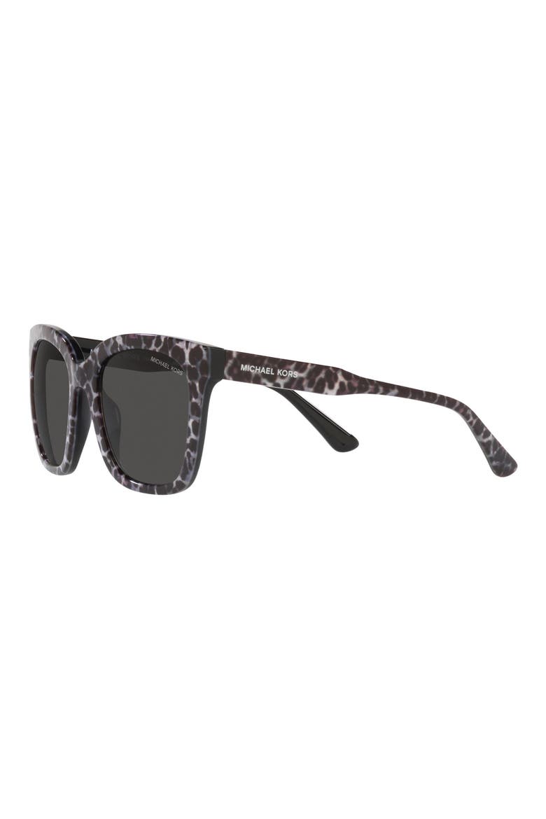 San Marino 52mm Square Sunglasses, Alternate, color, DARK GREY