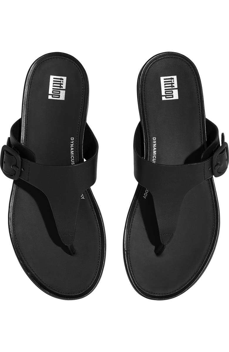 FitFlop Gracie Flip Flop, Alternate, color, All Black