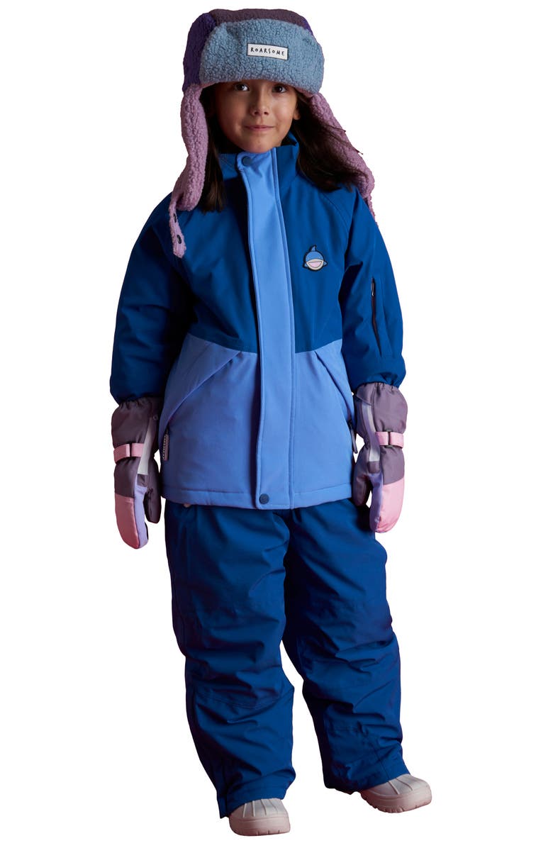 Roarsome Reef the Shark Ski Jacket, Main, color, Blue