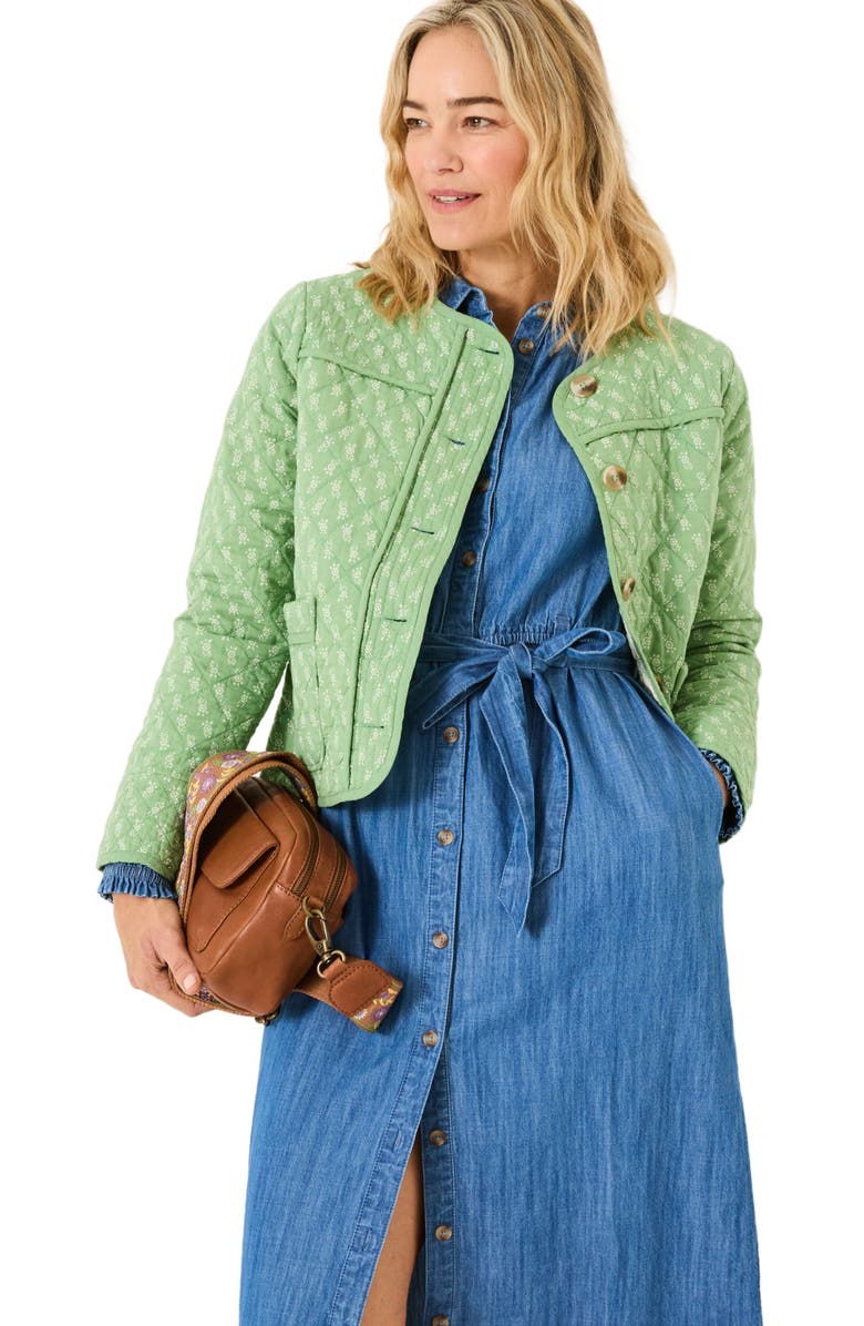 FatFace Mia Woodblock Jacket, Main, color, 