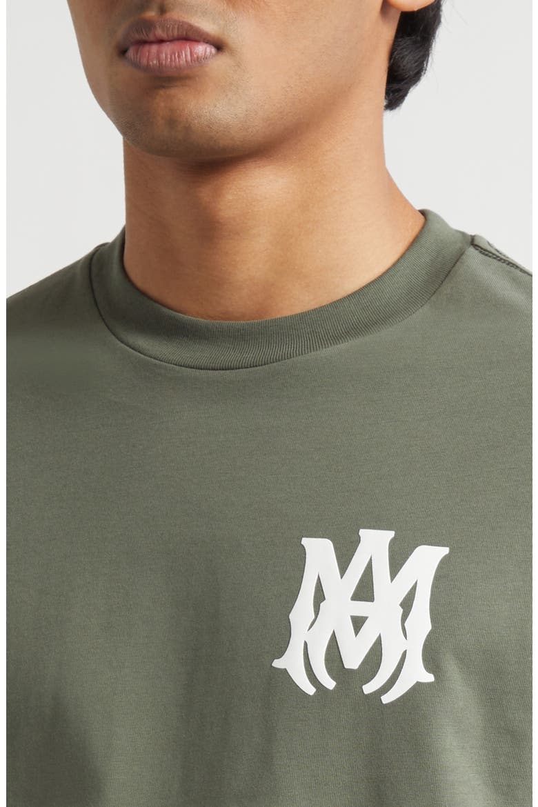 MA Core Logo Graphic T-Shirt, Alternate, color, DARK SAGE
