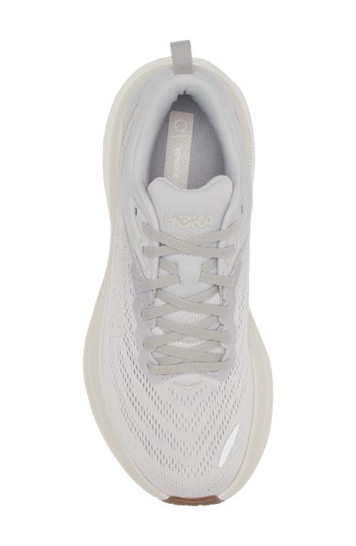 Hoka Bondi 8 Running Shoe In Gray
