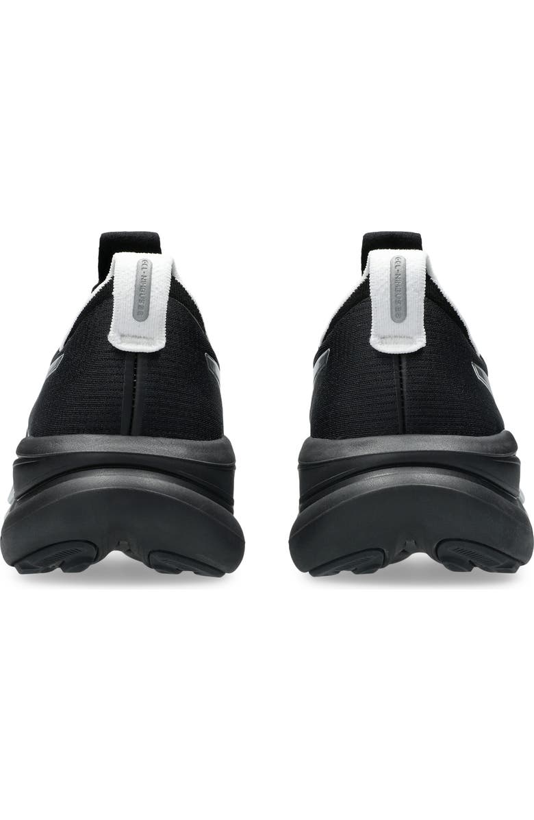 ASICS<sup>®</sup> GEL-NIMBUS<sup>®</sup> 28 Platinum Running Shoe, Alternate, color, Platinum/ Black