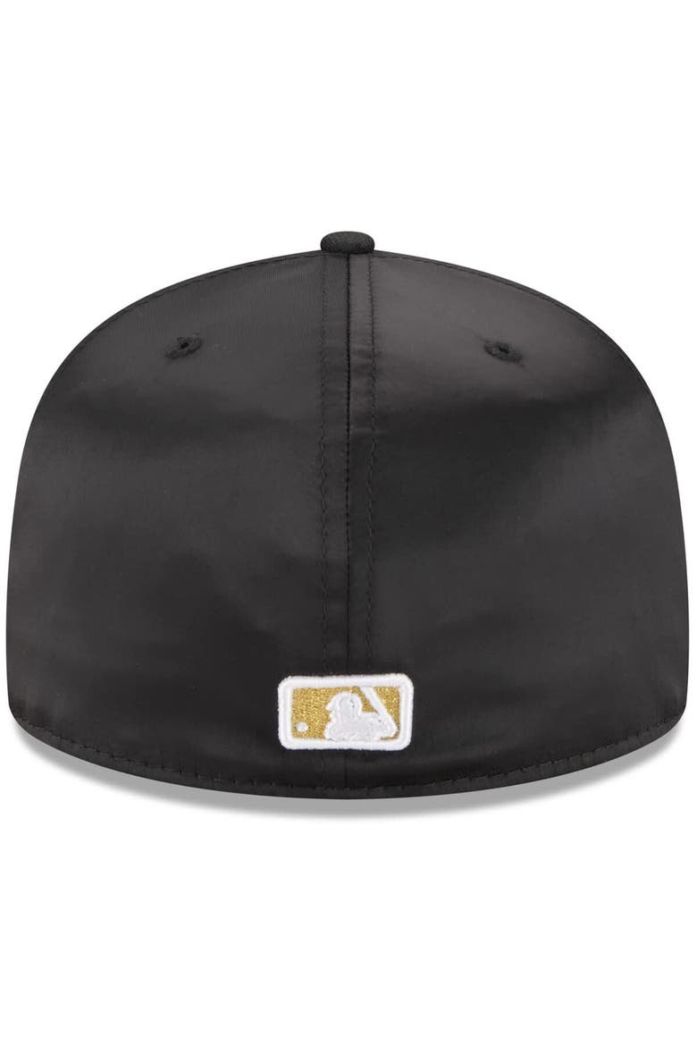 Men's New Era  Black San Francisco Giants 2025 59FIFTY Day Gold Leaf 59FIFTY Fitted Hat, Alternate, color, Black