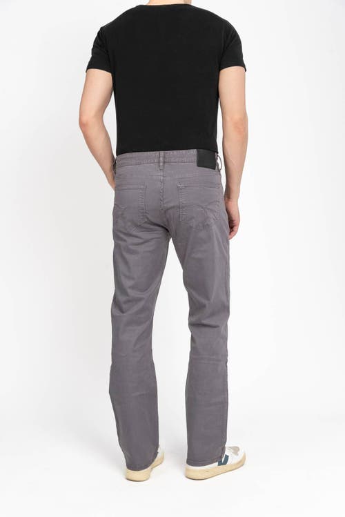 Shop Jack Of Spades High Roller Fit Five Pocket Pants In Charcoal Grey