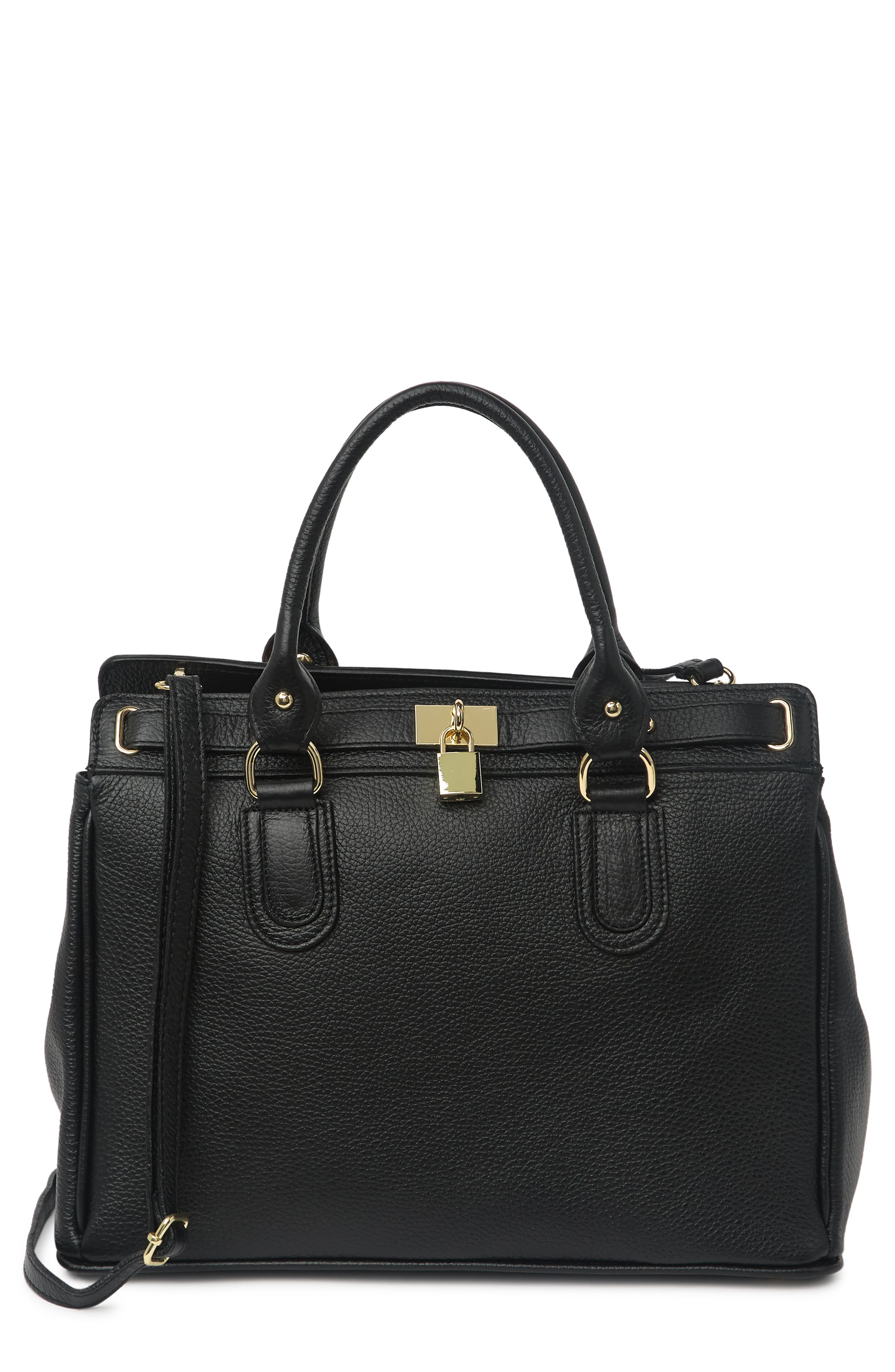 GIORGIO COSTA Dollaro Top Handle Satchel Bag, Main, color, 