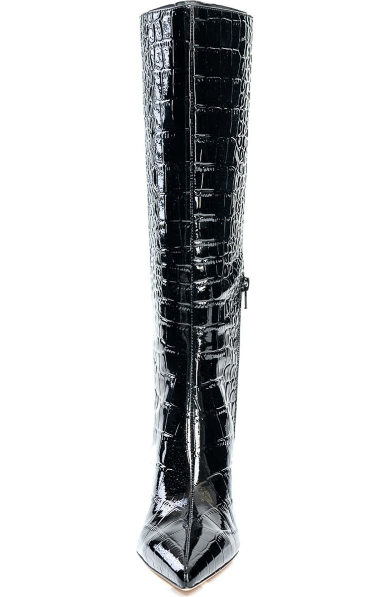 Allegra James Bella Embossed Boot, Alternate, color,