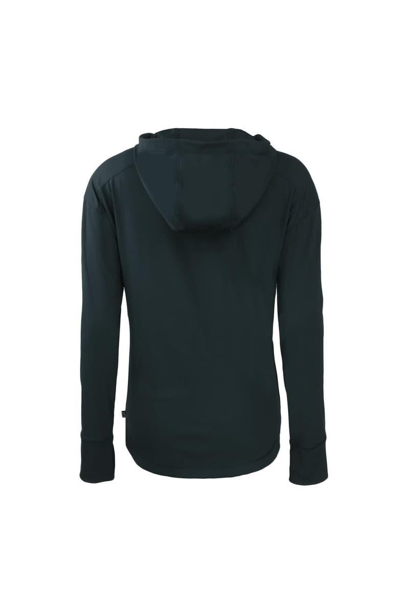 Cutter & Buck Women's Cutter & Buck  Navy Los Angeles Chargers Helmet Daybreak Eco Recycled Full-Zip Hoodie, Alternate, color, 