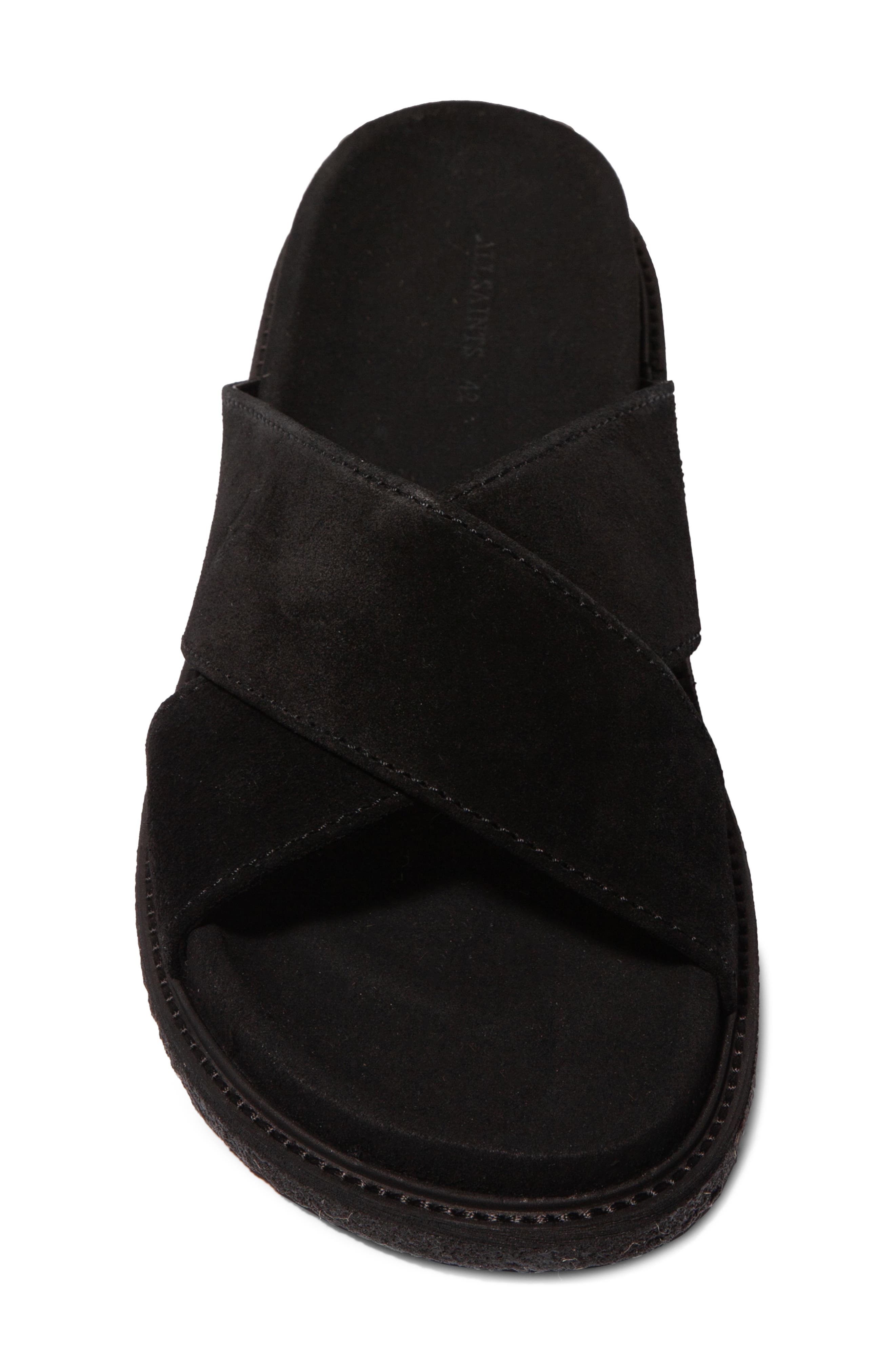 AllSaints Elliot Slide Sandal, Alternate, color, 