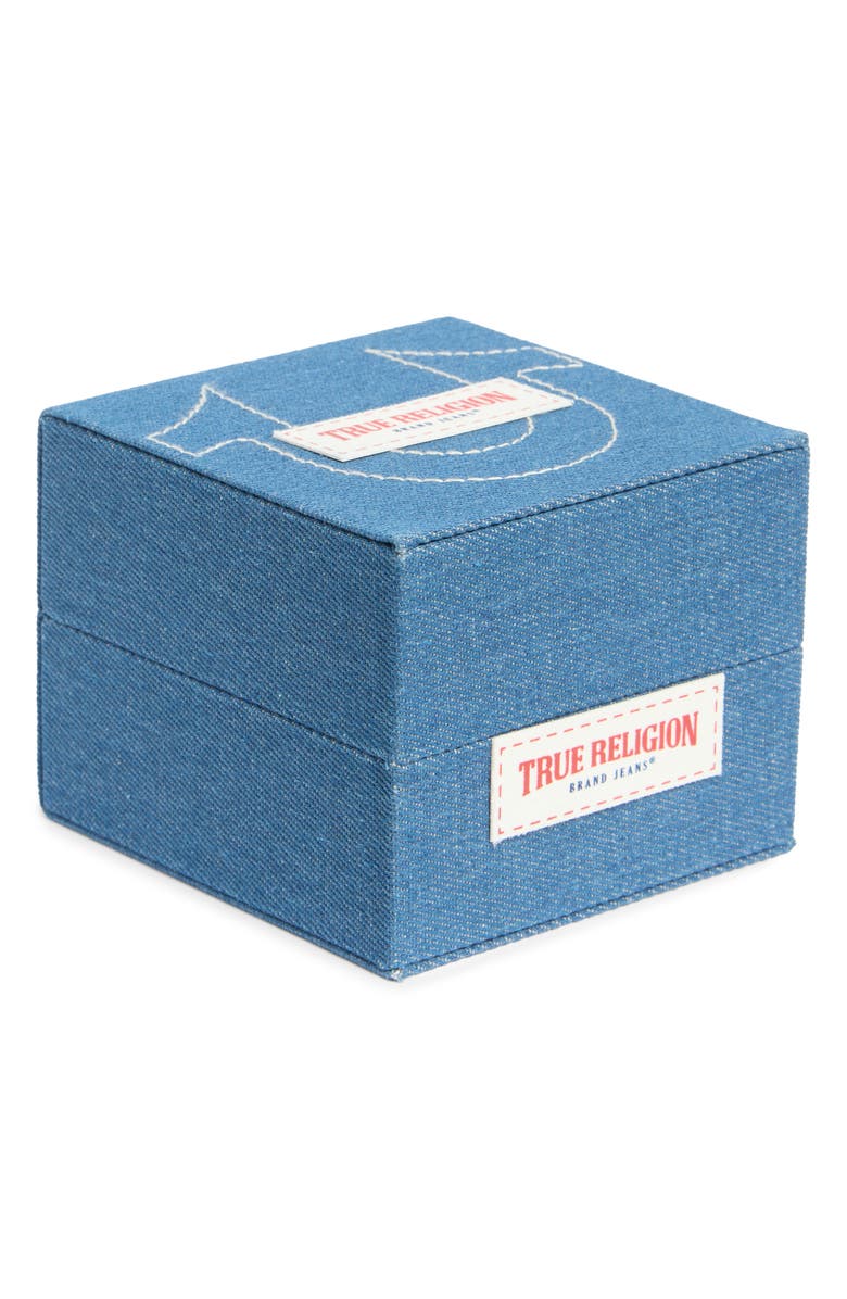 True Religion Chronograph Bracelet Watch, 38mm & Assorted Bracelets Set, Alternate, color, Silver