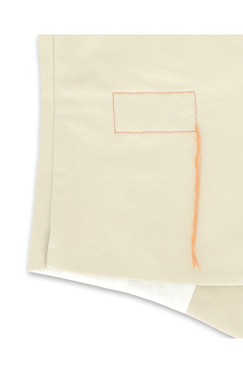 Fortela Demi Satin Vest, Alternate, color, Camel