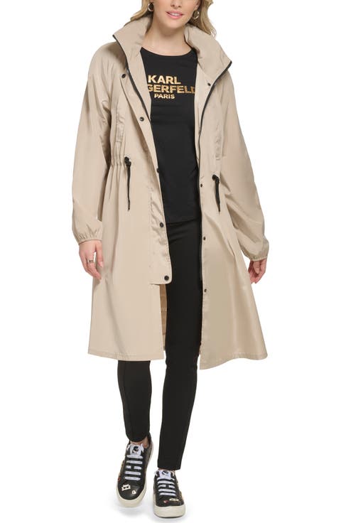 Skirted Hooded Coat