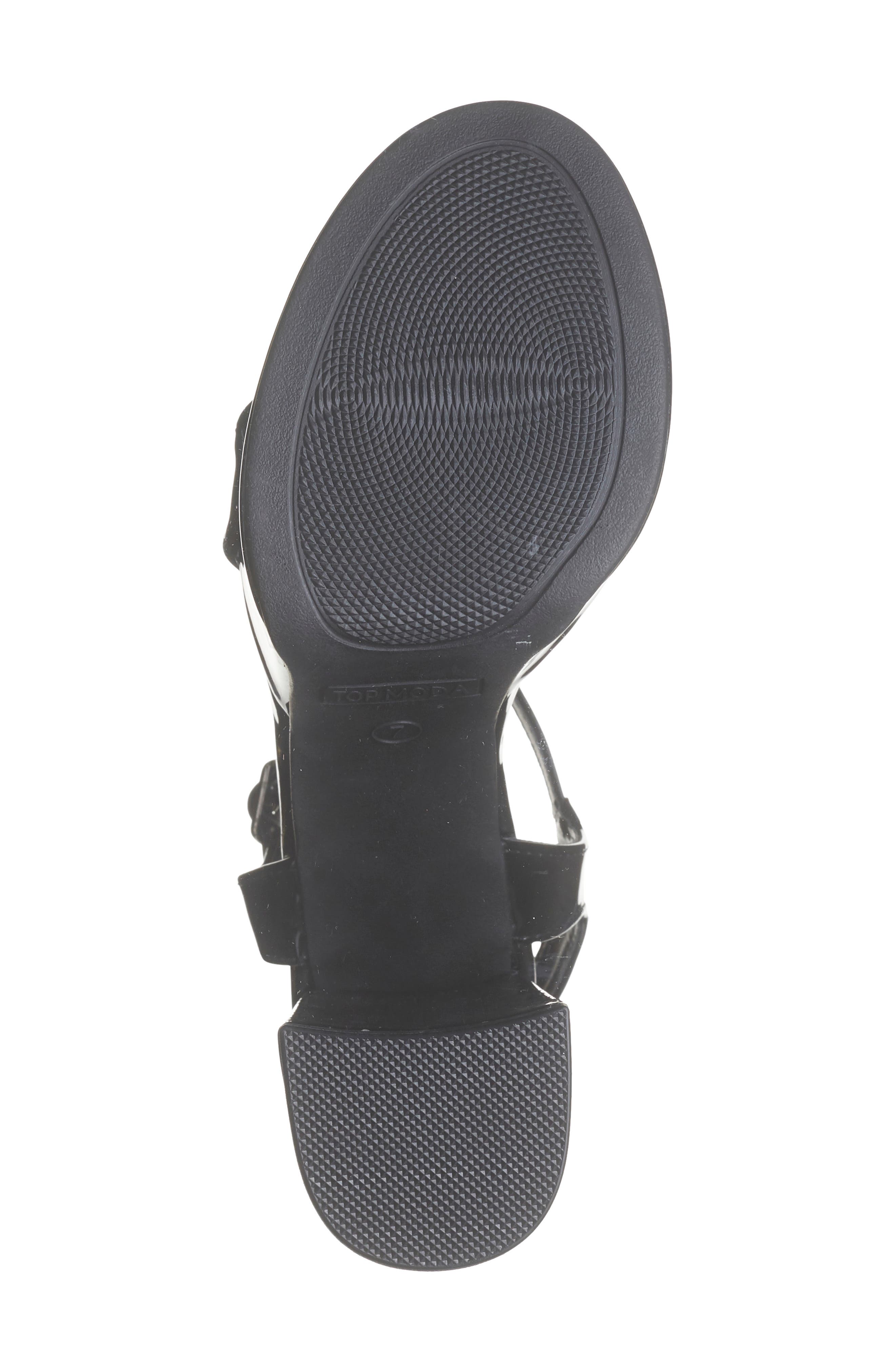 TOP GUY SHOES Jasmine Platform Sandal, Alternate, color, 