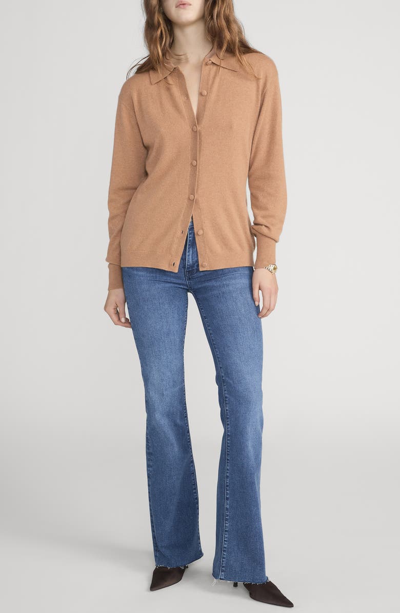 FRAME The Icon Raw Hem Flare Jeans, Alternate, color, Ease Raw After