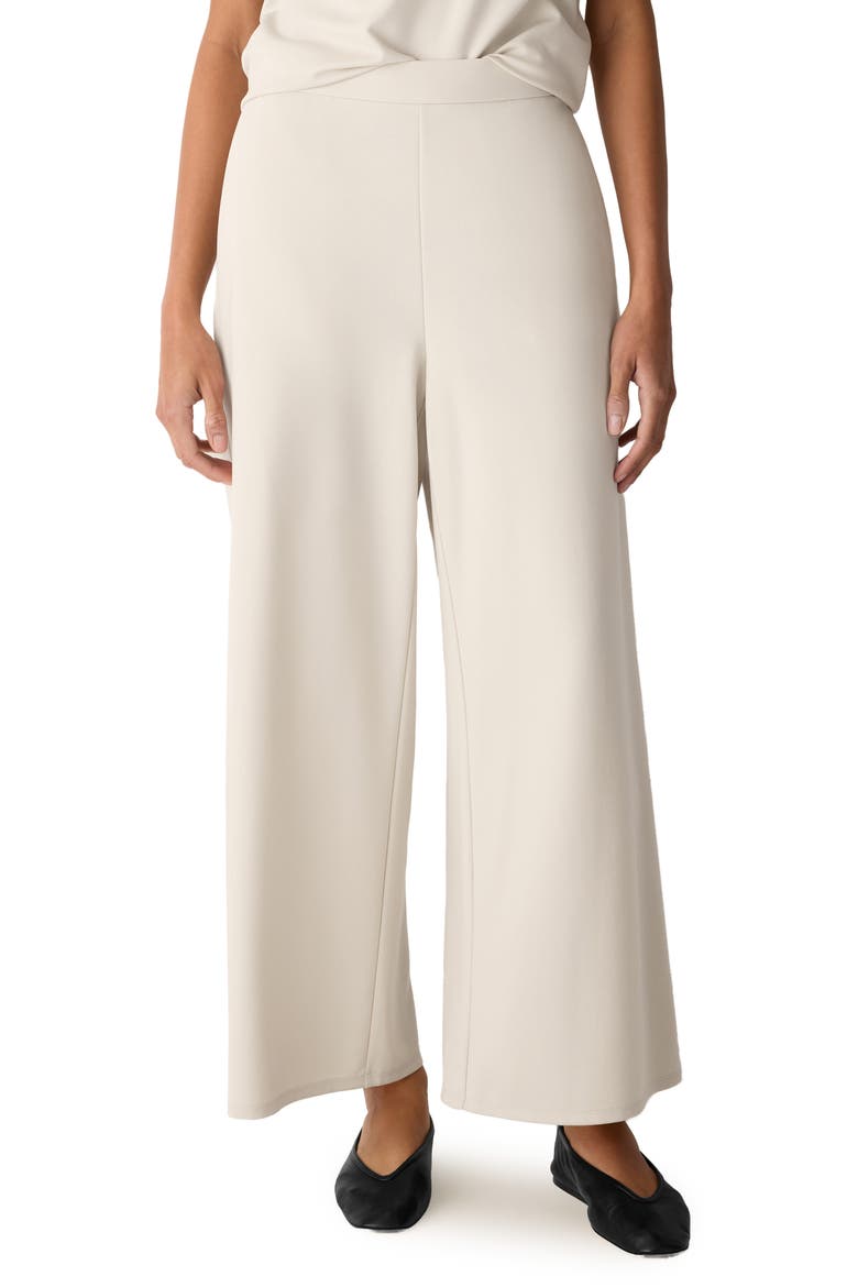 Ponte Wide Leg Pants, Main, color, PAPYRUS