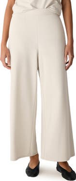 Eileen Fisher Ponte Wide Leg Pants