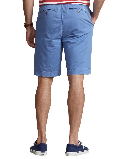 Polo Ralph Lauren Big & Tall Stretch Twill Shorts In Nimes Blue