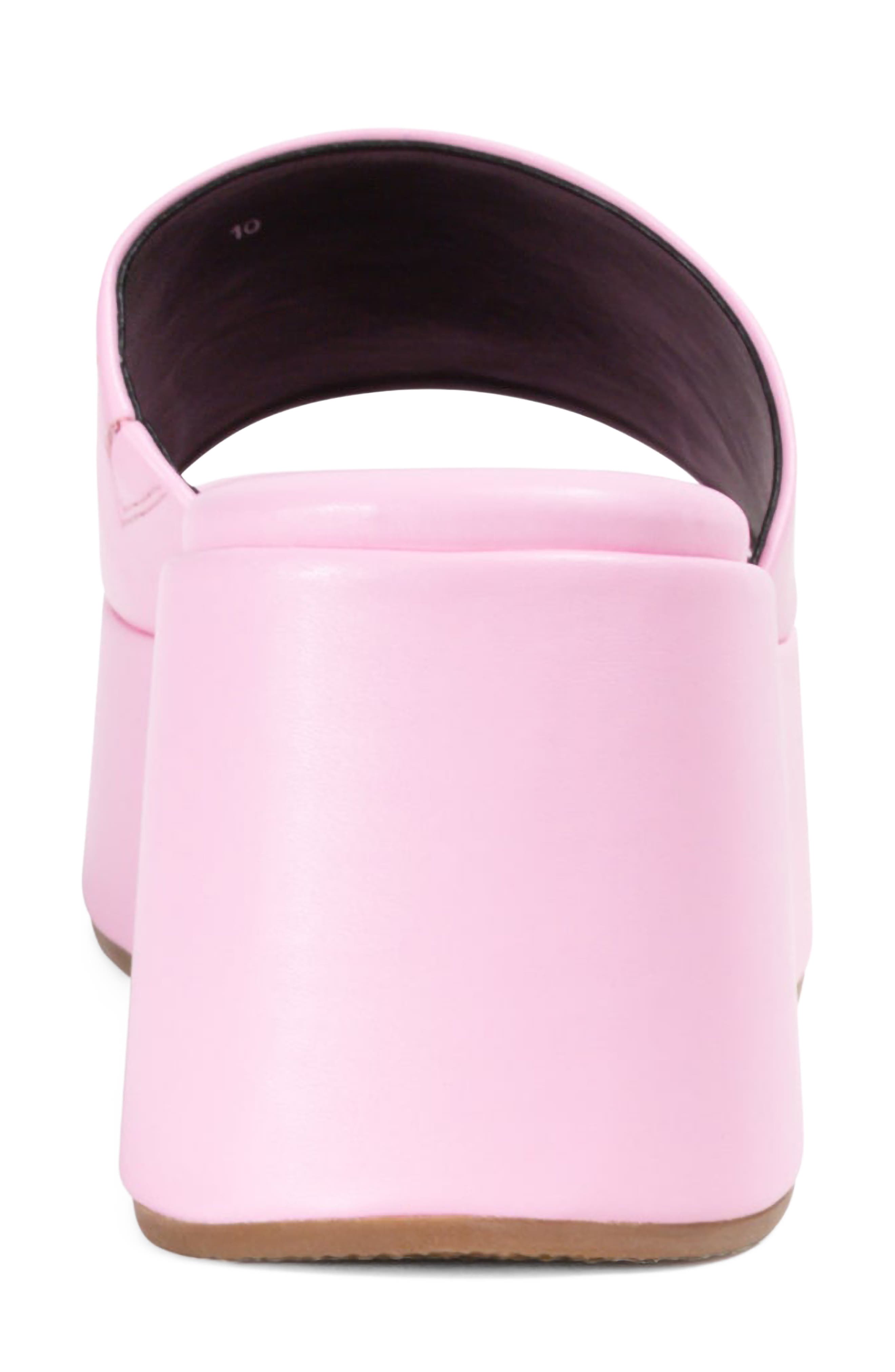 Mila Platform Slide Sandal, Alternate, color, PINK