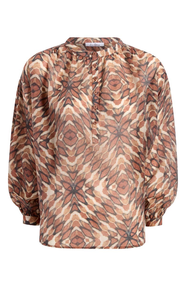 Sam Edelman Print Top, Alternate, color, Tie Dye Geo Multi