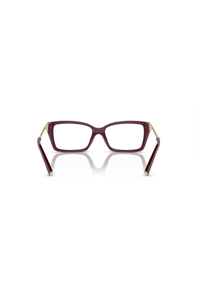 52mm Rectangle optical glasses, Alternate, color, Red