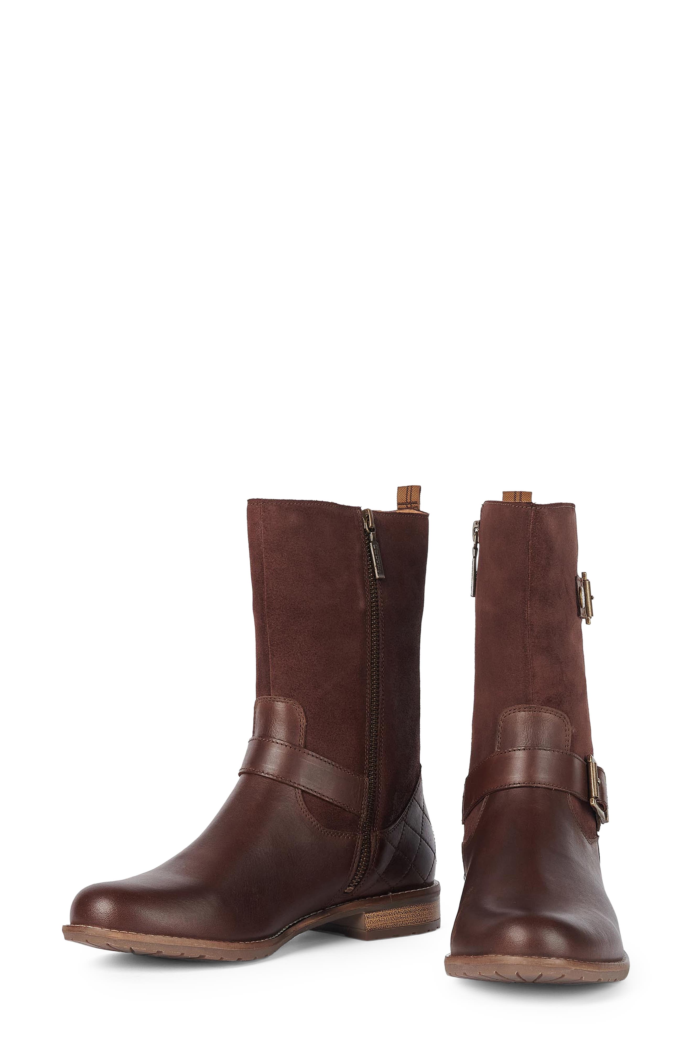 Barbour Millie Buckle Boot, Alternate, color, 