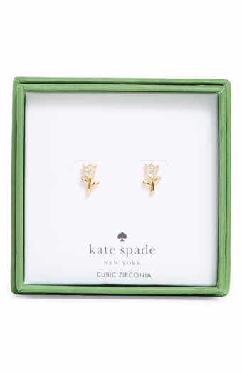 mini tulip stud earrings