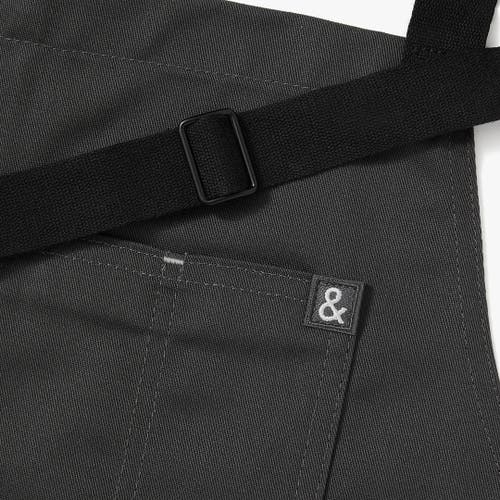 Hedley & Bennet T The Essential Apron In Char