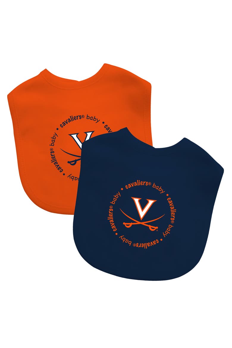 Virginia Cavaliers - Baby Bibs 2-Pack, Main, color, Navy