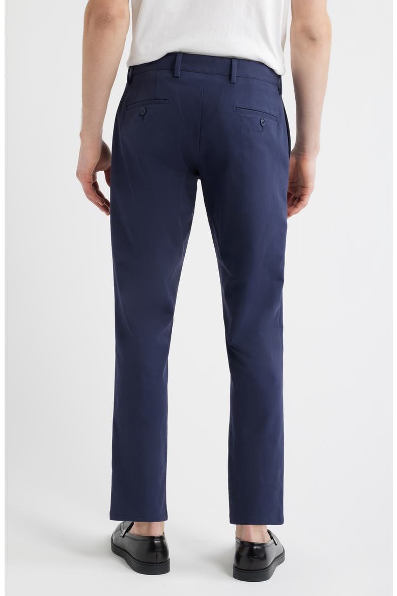Slim Fit Stretch Cotton Chinos, Alternate, color, NAVY SEABORNE