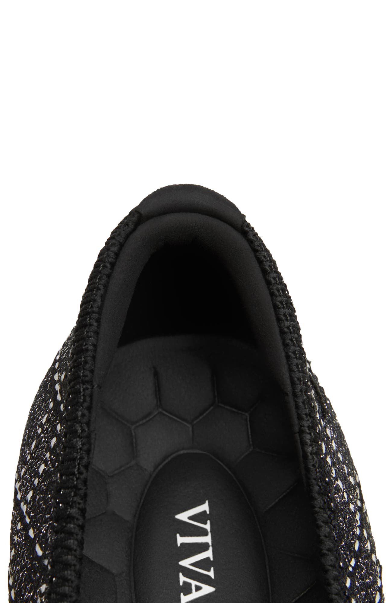 VIVAIA Julie Arch Pro Chunky Heels, Alternate, color, Black White Large Tweed